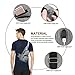 lcfun Canvas Sling Bag Shoulder chest cross body backpack, Men Women Crossbody backpack, usb charging port Backpack for Travel/Hiking/Outdoor Sport (Gray)