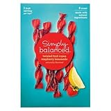 Simply Balanced Twisted Fruit Ropes - Raspberry Lemonade Two Pack (8 Each)