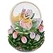 Elanze Designs Pixie Dust Fairies 100MM Sturdy Wind Up Music Glitter Water Snow Globe Tabletop Dresser Nightstand Figurine Decoration Plays Tune You are My Sunshine