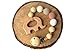 Natural Wooden Teething Toy Interchangeable Pacifier Holder Strap , Dummy Clip- by Mali Wear baby shower gift- unfinished wood