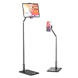 VIJIM Tablet Floor Stand Holder, Phone Stand for