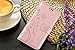 Wallet Case for Xiaomi Mi A2 Lite/Redmi 6 Pro, 3 Card Holder Embossed Butterfly Flower PU Leather Magnetic Flip Cover for Xiaomi Mi A2 Lite/Redmi 6 Pro(Rose Gold)