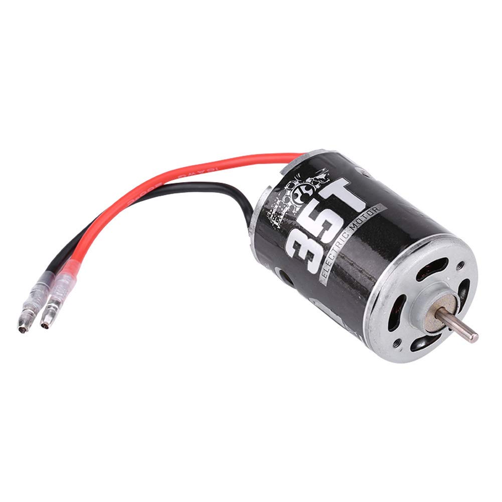 Tbest RC Motor, 20T 35T 540 Electric Motor Upgrade Combo Set for 1/10 Scale Remote Control Car (35T) Car Model Machine Model Toy