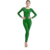 Full Bodysuit Womens Long Sleeve One Piece Jumpsuit Spandex Zentai Unitard