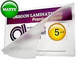 5 Mil Matte Letter Laminating Pouches Qty 100 Hot 9 x 11-1/2 Laminator Sleeves