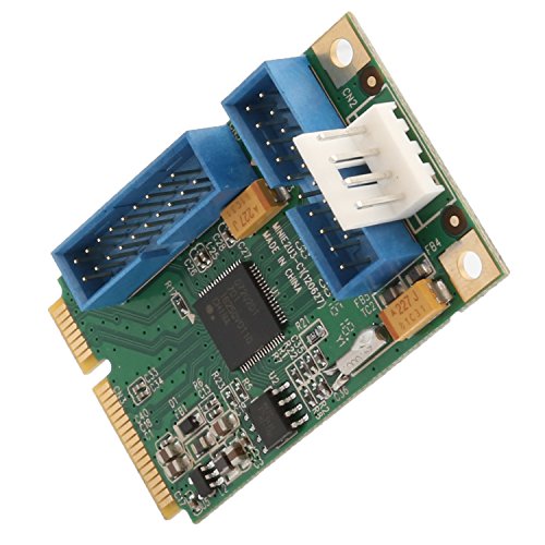 IO Crest SD-MPE20215 Mini PCI-Express USB 3.0 Host Controller Card with Renesas D720201 chipset. Windows OS XP 7 server 2008 R2.