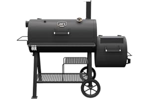 Oklahoma Joes® Highland Offset Reverse Flow Smoker/Grill, Black 24203003