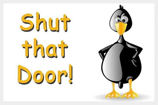 Gracioso pingüino del imán del refrigerador de regalo - cierre la ...