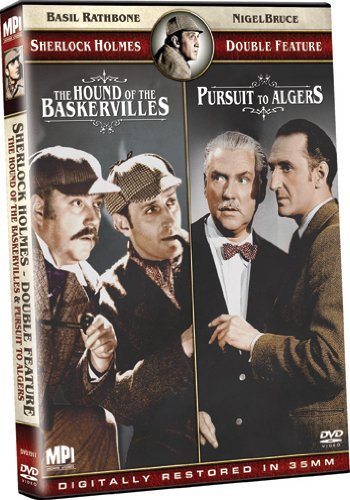 Sherlock Holmes: The Hound of the Baskervilles/Pursuit to Algiers by Basil Rathbone