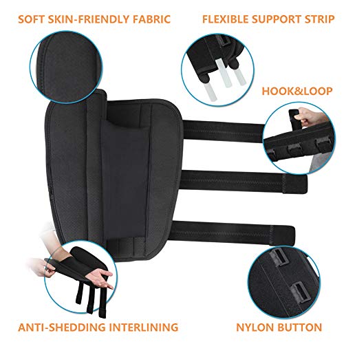 Elbow Support Splint Brace for Cubital Tunnel Syndromean Pain Relief, Support Brace for fix Elbow, Prevent The Elbow from Excessive Bending at Night (L)