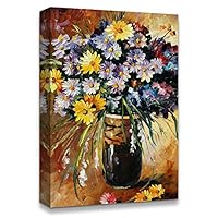 Canvas Wall Art Vintage Oil Painting Canvas Prints Home Artwork Decoration for Living Room,Bedroom - 12x18 inches