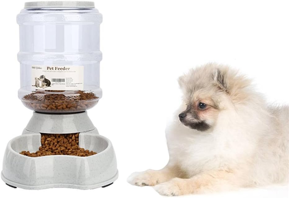 Pet Supplies : Blessed family Cat Water Fountain, Automatic Cat Feeder, Dog Water Dispenser, 1 Gal Pet Automatic Feeder Waterer (Waterer+Feeder) : 