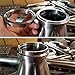 EVIL ENERGY 2.5 Inch V Band Clamp with Flange Male Female Quick Release Stainless Steel
