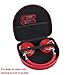 Hard EVA Travel Red Case for Bluedio T4 / T5 (Turbine) Active Noise Cancelling Over-Ear Swiveling Wireless Bluetooth Headphones by Hermitshell