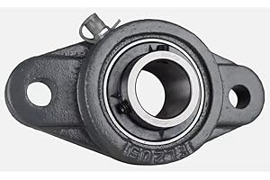 (Pack of 2) SpinCo Bearing Timpte 1" Flange Bearing for Lower Shaft and Upper Shank (035-48979); for Applications Where Plant Based Products are Being hauled on Ideal Road Conditions; UCFL205-16