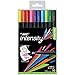 BIC Intensity Fineliner Marker Pen, Fine Point (0.8 mm), Assorted Colors, Clean & Crisp Writing, 10-Count
