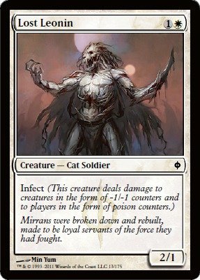Magic: the Gathering - Lost Leonin - New Phyrexia