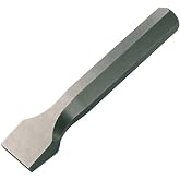 Bon Stone Pitching Chisel 2 in. x 7 in. Forged Steel Masonry Tool for Stone Facing and Shaping