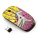 KOOLmouse [ Optical 2.4G Wireless Mouse ] [ Unicorn Dreamworld Colorful Art White Heart Star ]
