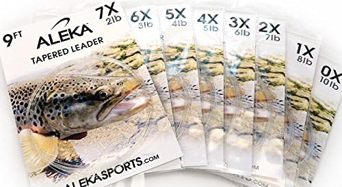 ALEKA Tapered Leader 9' 7X (2.3lb)