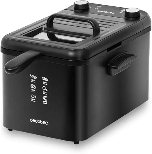 Cecotec CleanFry Infinity 4000 Black. 4 L capacidad de aceite ...