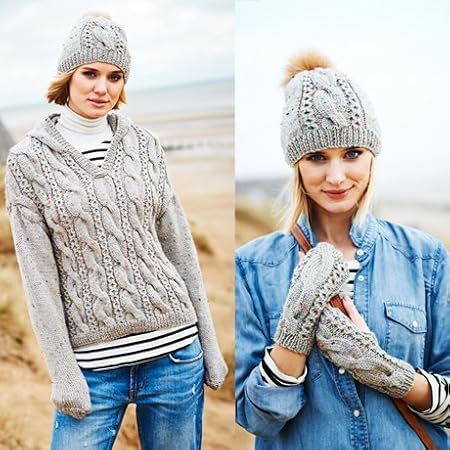 aran hat knitting pattern