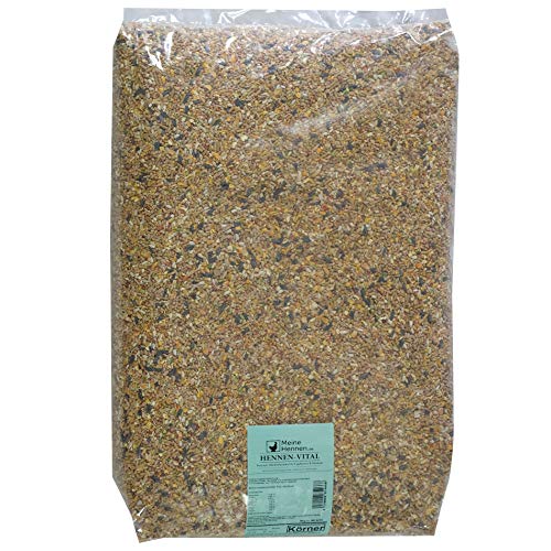 Meine Hennen, HENNEN VITAL 30 kg Premium Hühnerfutter und Wachtelfutter, Körnerfutter, Geflügelfutter, Hennenfutter Alleinfutter für Hühner, Wachteln, Legehennen – Bild 6