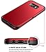 Galaxy S8 Plus Case, E LV Shock Absorption / High Impact Resistant Full Body Hybrid Armor Protection Defender Case Cover for Samsung Galaxy S8 Plus - [RED/BLACK]