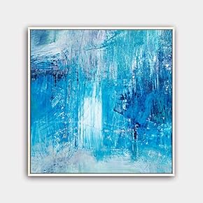 signwin Framed Canvas Wall Art Abstract Color Painting...
