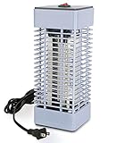 AIWOTOWOW Home Indoor Electronic Insect Killer for Bug Zapper Fly Swatter Mosquito Killer Lamp Eliminates all Flying Pests (Gray)
