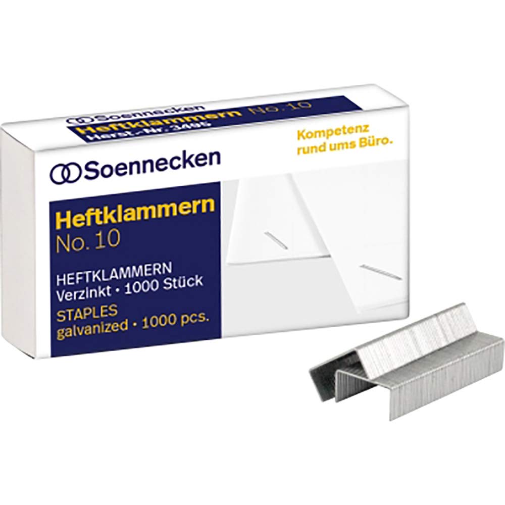 Soennecken Rapid 24871100 Staples 9/5 Pack of 1000