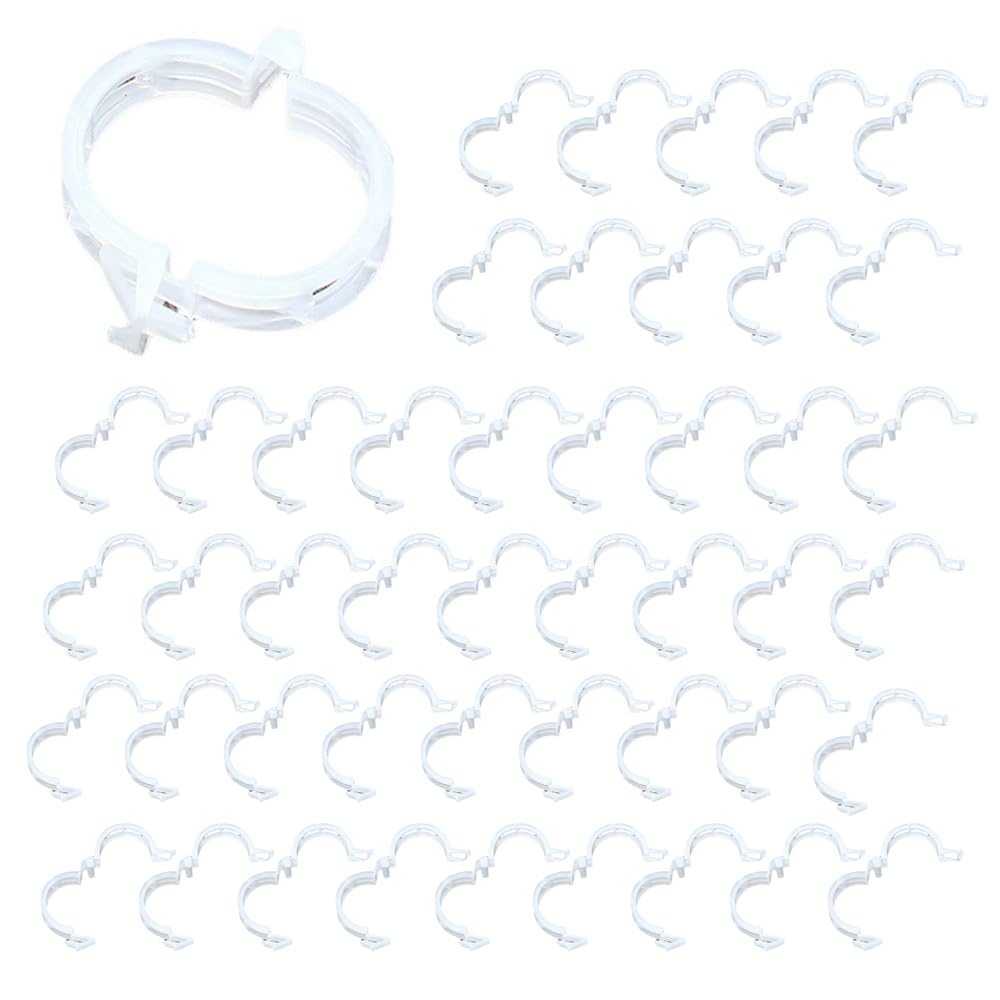 Photo 1 of 200 Pcs Tomato Clips for Plants, Plant Support Garden Clips, Garden Vine Clips Plant Support Clips for Vine Vegetables Tomato Grow Upright and Make Plants Healthier