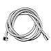 Shower Hose Extra Long 119 inch (10 feet) 304 Stainless Steel Chrome Handheld Shower Head Hose with Brass Insert and Nut, Replacement Handheld Shower Head Hose Extension