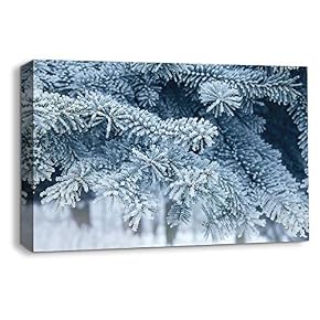 Snowy Day Home Artwork for Living Room Bedroom