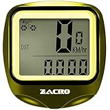 Zacro Bike Computer,Original Wireless Bicycle Speedometer with Compass Key Ring,Multi FunctionBike Odometer Cycling