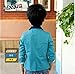 GEUBACK Children Boys Polka Do Blazer Jacke Blue 10(CN 140)