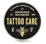 Premium Tattoo Care by Jennings Apiaries - Great as a Tattoo Glide & Aftercare - Help Your New Ink Heal Faster and Look Better Naturally - No Petroleum, Parabens, or Lanolin