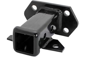 Quick Products QP-HS5839 Bolt-On Receiver Tube - 2", Black