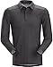 Arc'teryx Captive Long Sleeve Polo Black LG