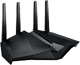 ASUS DSL-AX82U AX5400 WiFi 6 DSL Modem Gaming Router Aura RGB AiProtection Pro view 4