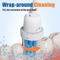 8 Pcs Replacement Toothbrush Heads Compatible with