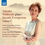 NISHIZAKI PLAYS SUZUKI EVERGREENS 7:VIOLIN SONATA  image