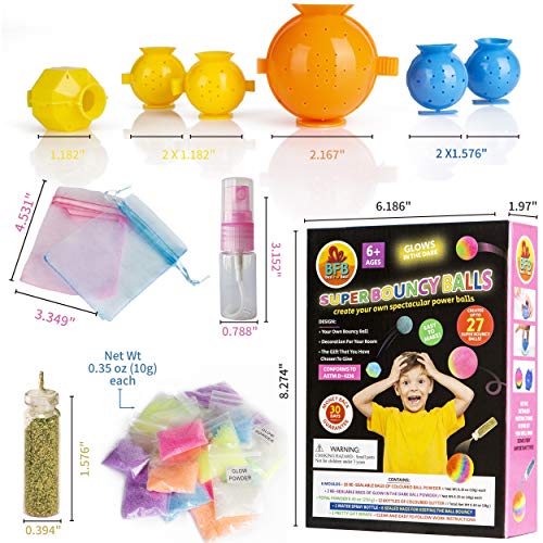 BFB DIY Super Bouncy Balls Kit Make Your Own Ball Science Kits