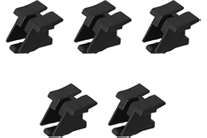 SING F LTD Pack of 5 PCIE 16X Slot Gaming PCIE 16X Slot Retention Clip Graphics Card Slot Socket with Fishtail Fixing Clip Id