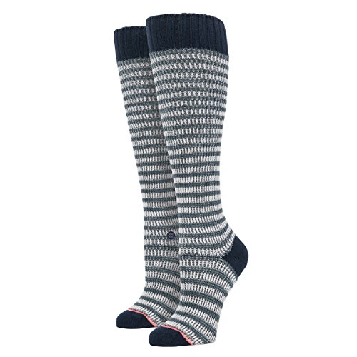 Stance women s tall boot lido socks, cream, one size