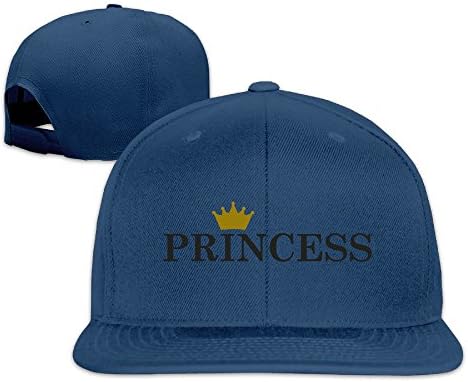 Matching Couple Princess Crown Flat Cap Brim