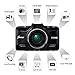 Seneo Dash Cam for Car Driving Record 2.7K HD 1296P with Ambarella 170 degree wide Angle 6G Lens, Night Vision, Motion Detection