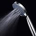 Shower Head,Exwell Five-Mode Low Flow Handheld Rain Shower Heads for Bathroom,Bathroom Accessories with 10M of Teflon Tape(4