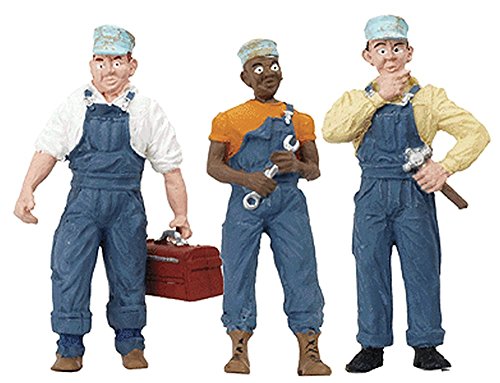 Three Train Mechanics G Scale Woodland Scenics