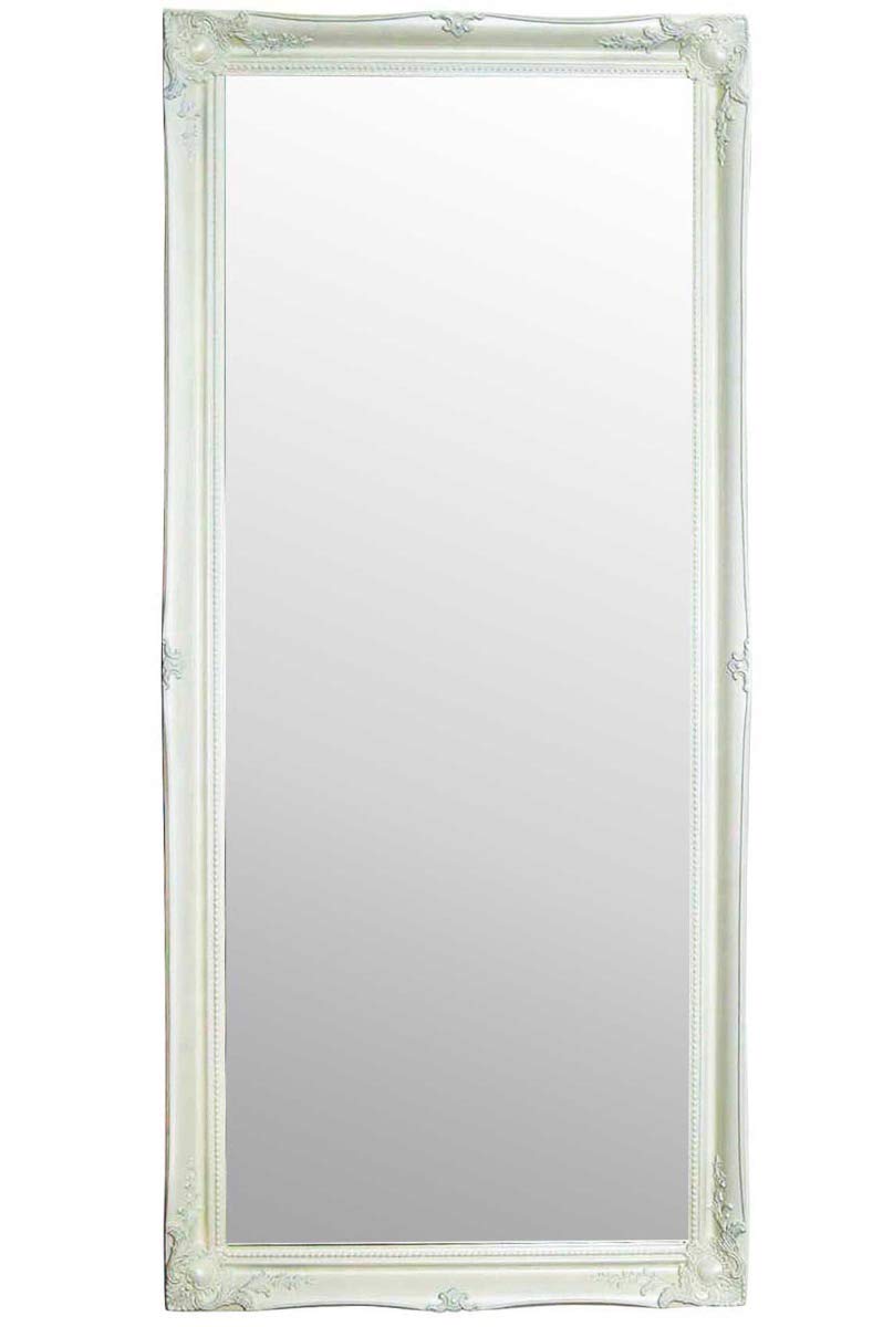 Mirror 5Ft6 X 2Ft6 167cm X 77cm Large White Antique Ornate Design Big Wall New, 167 x 77
